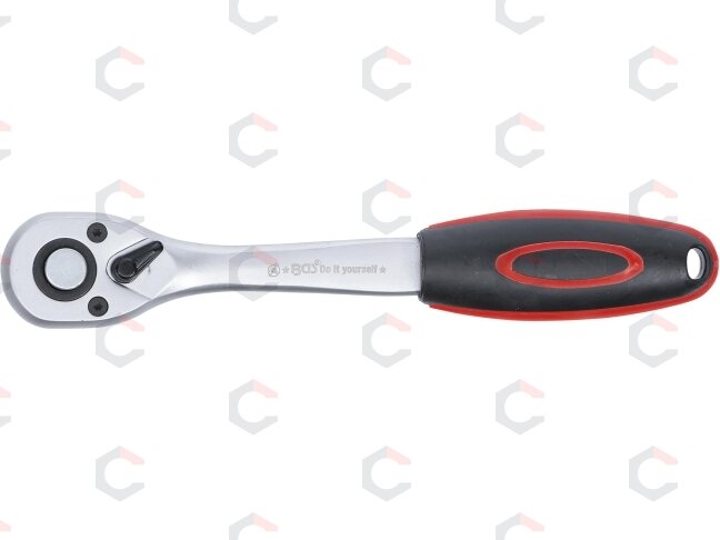 Rankena galvutėms terkšlinė | smulkūs dantukai | 12,5 mm (1/2") (519) 2 Rankena galvutėms terkšlinė | smulkūs dantukai | 12,5 mm (1/2") (519) 2