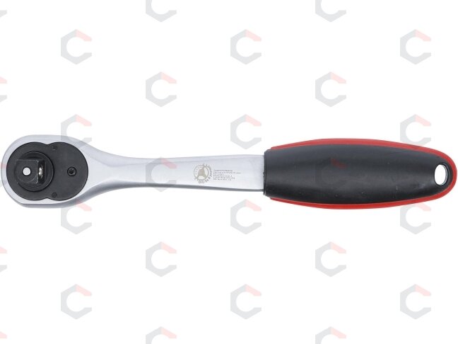 Rankena galvutėms terkšlinė | smulkūs dantukai | 12,5 mm (1/2") (519) 4 Rankena galvutėms terkšlinė | smulkūs dantukai | 12,5 mm (1/2") (519) 4
