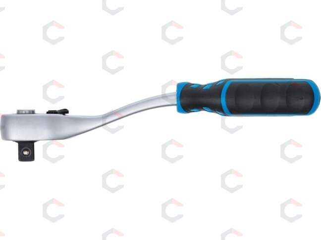 Rankena galvutėms terkšlinė | smulkūs dantukai | 12.5 mm (1/2") (602) 2 Rankena galvutėms terkšlinė | smulkūs dantukai | 12.5 mm (1/2") (602) 2
