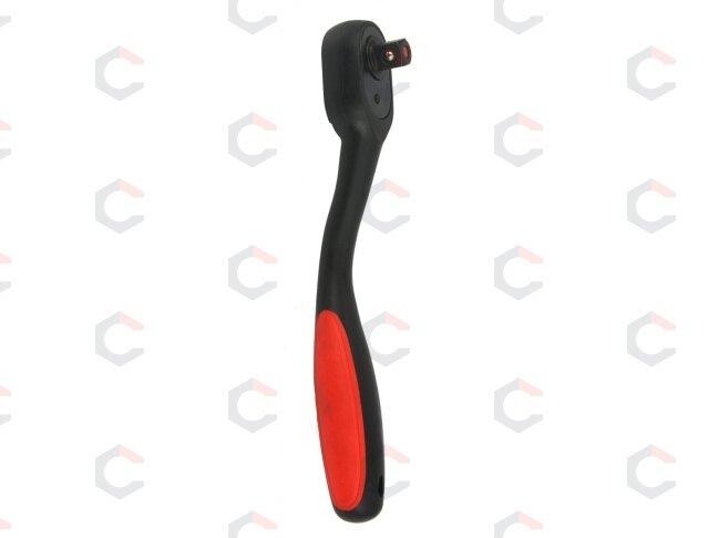 Rankena galvutėms terkšlinė | smulkūs dantukai | 12.5 mm (1/2") (KR120112) 2 Rankena galvutėms terkšlinė | smulkūs dantukai | 12.5 mm (1/2") (KR120112) 2