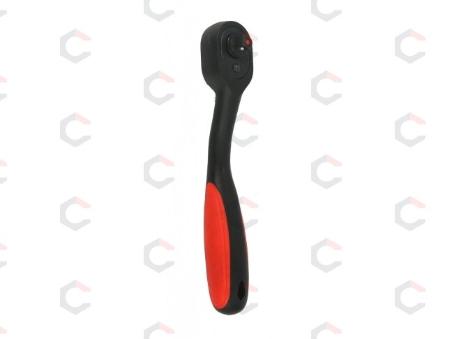 Rankena galvutėms terkšlinė | smulkūs dantukai | 6.3 mm (1/4") (KR140114) 2 Rankena galvutėms terkšlinė | smulkūs dantukai | 6.3 mm (1/4") (KR140114) 2