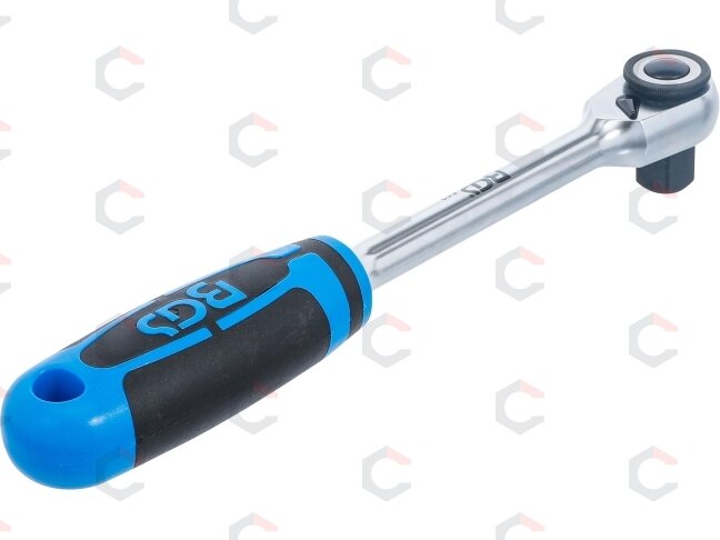 Rankena galvutėms terkšlinė | smulkūs dantukai / siaura galvutė | 12.5 mm (1/2") (612) 1 Rankena galvutėms terkšlinė | smulkūs dantukai / siaura galvutė | 12.5 mm (1/2") (612) 1
