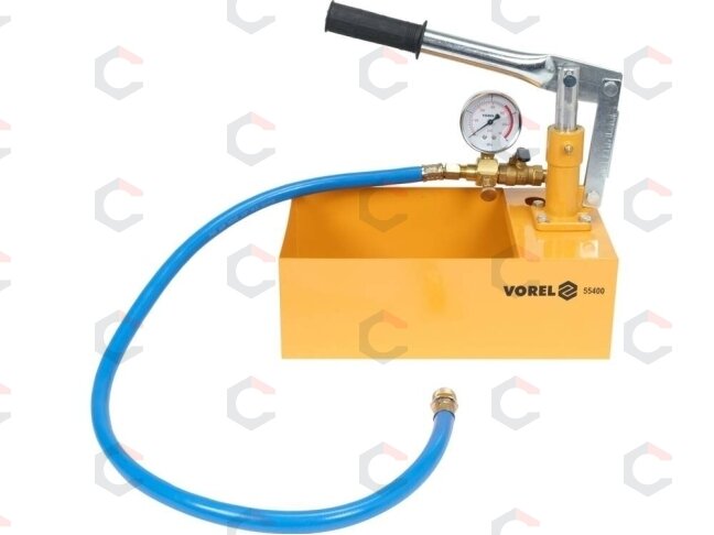 Rankinė pompa slėgio / spaudmo testavimui | 40 bar | 5 l (55400V) 1 Rankinė pompa slėgio / spaudmo testavimui | 40 bar | 5 l (55400V) 1