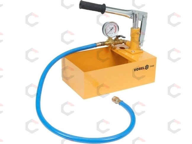 Rankinė pompa slėgio / spaudmo testavimui | 40 bar | 5 l (55400V) Rankinė pompa slėgio / spaudmo testavimui | 40 bar | 5 l (55400V)