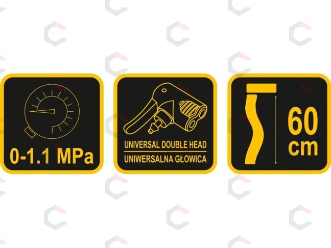 Rankinė pompa su manometru | 11 bar (82022) 3
