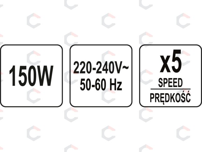 Rankinis mikseris / plakiklis | su baze | 5 greičiai | 150-200W (67780) 8 Rankinis mikseris / plakiklis | su baze | 5 greičiai | 150-200W (67780) 8