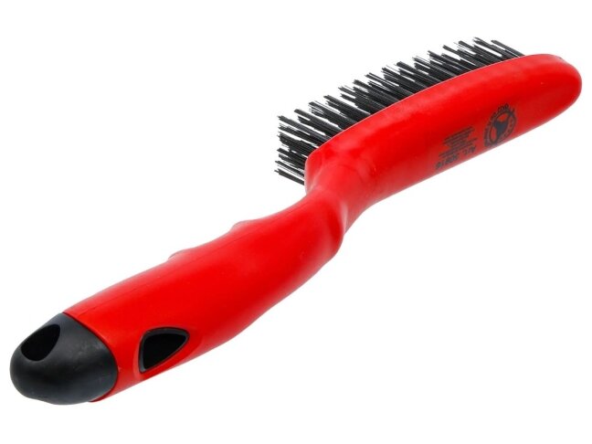 Rankinis plieninės vielos šepetys BGS DIY | 4 eilės | 260 mm (50916) 1