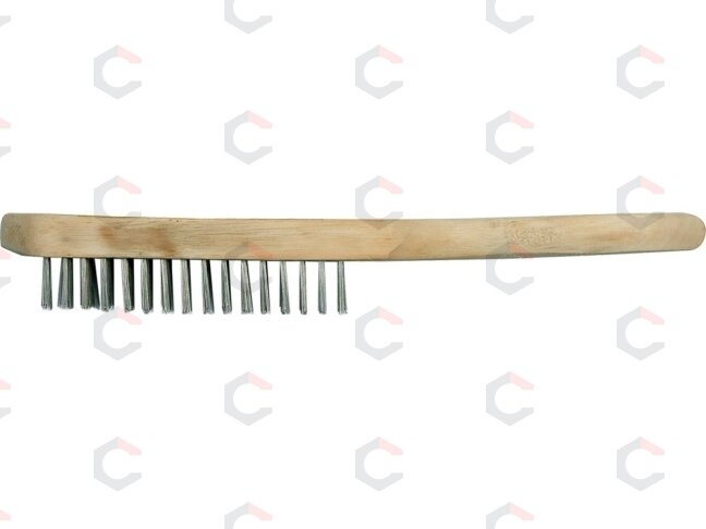 Rankinis šepetys vielinis | 3 eilutės | 300 mm (06930) Rankinis šepetys vielinis | 3 eilutės | 300 mm (06930)