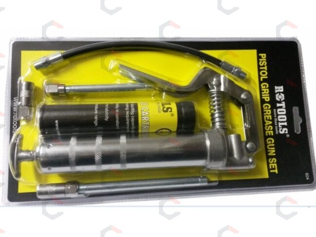 Rankinis tepimo pistoletas su kasete ir žarna (SK604) 2 Rankinis tepimo pistoletas su kasete ir žarna (SK604) 2