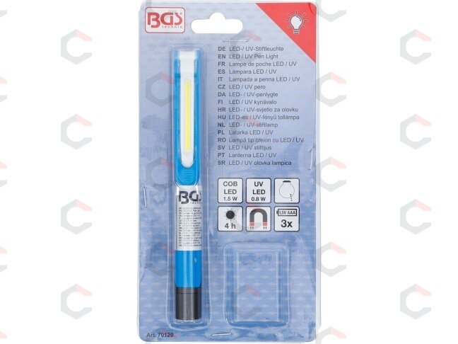 Rašikliis su lemputė | LED / UV (70120) 4 Rašikliis su lemputė | LED / UV (70120) 4