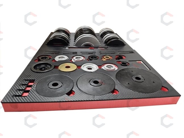 Rato guolių įrankių komplektas | GEN2 | rato guolių stebulės 62/66/72/78/82/85 mm (SK1354-100) 3 Rato guolių įrankių komplektas | GEN2 | rato guolių stebulės 62/66/72/78/82/85 mm (SK1354-100) 3