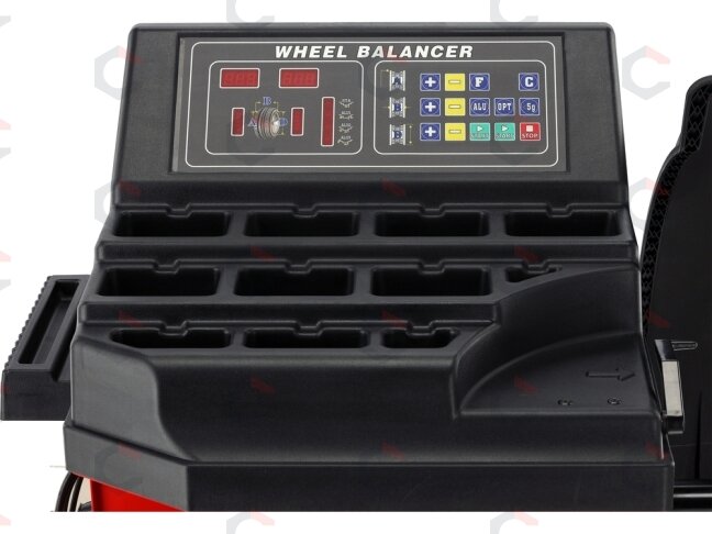 Ratų balansavimo staklės | 10–24 col. | automatinis ciklas | 250 W (YT-08060) 4 Ratų balansavimo staklės | 10–24 col. | automatinis ciklas | 250 W (YT-08060) 4
