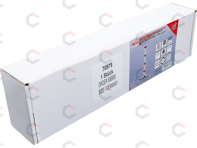 Mobilus ratų ir padangų stovas | 4 ratams | iki 225 mm | 100 kg (70979) 6 Mobilus ratų ir padangų stovas | 4 ratams | iki 225 mm | 100 kg (70979) 6