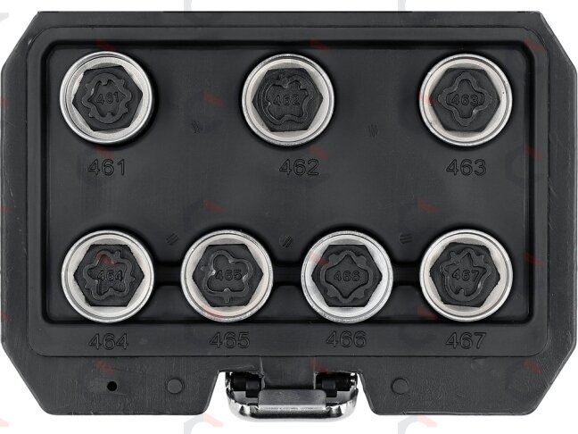 Ratų varžtų slapukų rinkinys – OPEL, profesionalus – 17 mm, 7 vnt (YT-060395) 1 Ratų varžtų slapukų rinkinys – OPEL, profesionalus – 17 mm, 7 vnt (YT-060395) 1