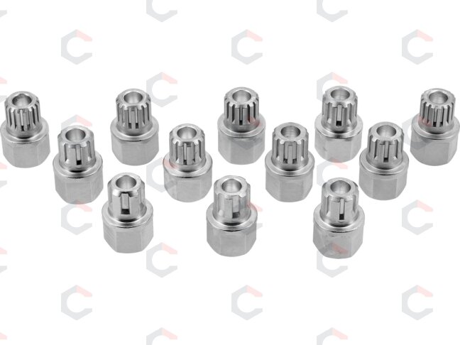 Ratų varžtų slapukų rinkinys – VAG, profesionalus – 12 vnt, 1/2" (YT-060394) 1 Ratų varžtų slapukų rinkinys – VAG, profesionalus – 12 vnt, 1/2" (YT-060394) 1