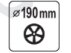 Ratukas transportavimo vežimėliui | 19 X 7 cm (90183) 4 Ratukas transportavimo vežimėliui | 19 X 7 cm (90183) 4