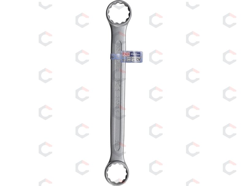 Raktas kilpinis dvipusis tiesus plokščias | 30 x 32 mm (30339) 1 Raktas kilpinis dvipusis tiesus plokščias | 30 x 32 mm (30339) 1