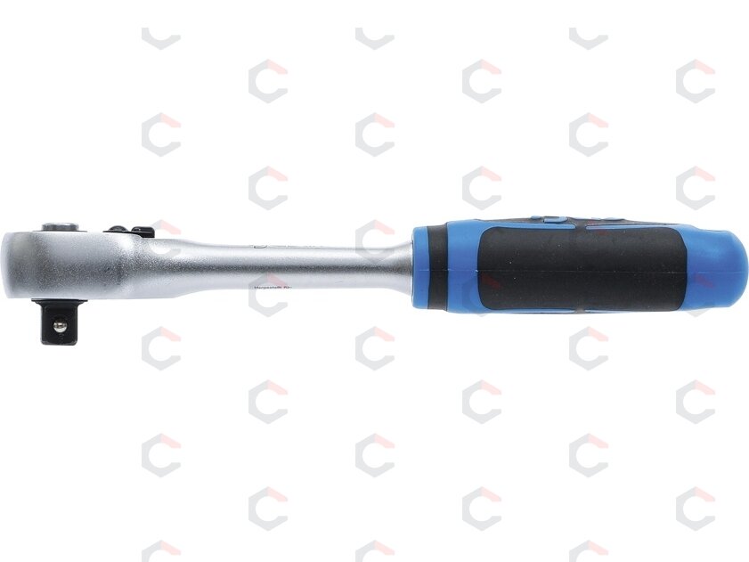 Rankena galvutėms terkšlinė | smulkūs dantukai | 10 mm (3/8") (616) 3 Rankena galvutėms terkšlinė | smulkūs dantukai | 10 mm (3/8") (616) 3