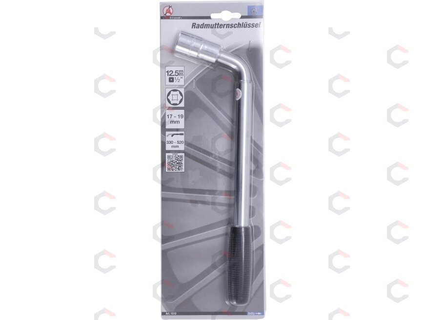 Raktas ratams teleskopinis | 12,5 mm (1/2") | 17/19 mm (1510) 7 Raktas ratams teleskopinis | 12,5 mm (1/2") | 17/19 mm (1510) 7