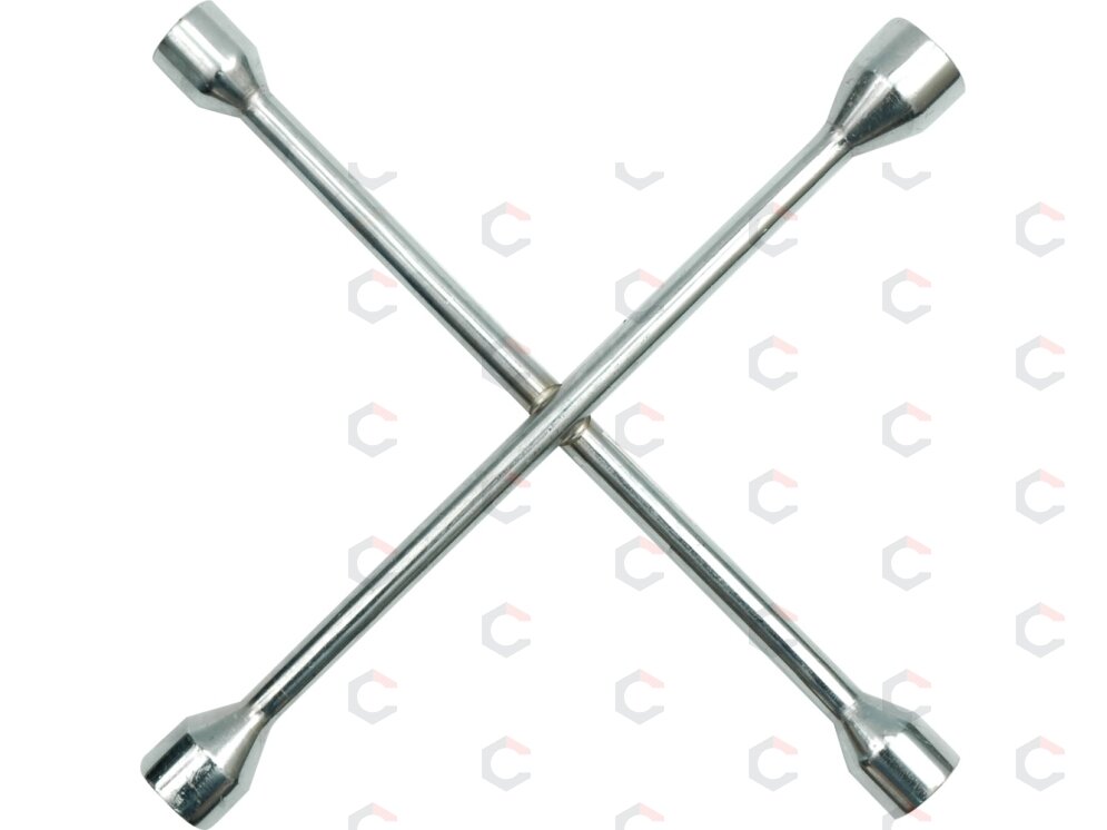 Raktas ratams kryžminis | 17x19x21x23 mm (57010) Raktas ratams kryžminis | 17x19x21x23 mm (57010)