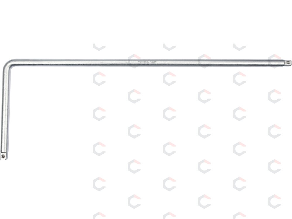 Rankena galvutėms L-tipo | 1/2"+1/2" | 600X200 mm (YT-12445) Rankena galvutėms L-tipo | 1/2"+1/2" | 600X200 mm (YT-12445)