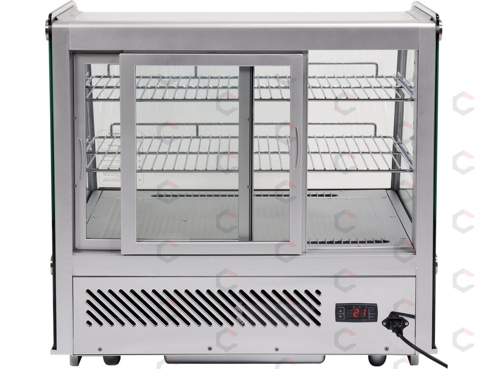 Šaldymo vitrina | 120 l | sidabrinė (YG-05025) 3