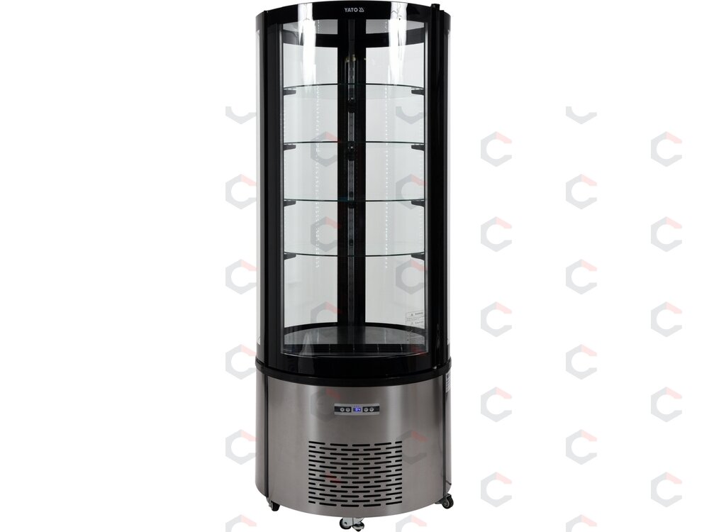 Šaldymo vitrina | 360 l | juoda (YG-05098) Šaldymo vitrina | 360 l | juoda (YG-05098)