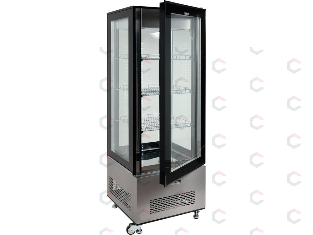 Šaldymo vitrina | 400 l | juoda (YG-05068) 2 Šaldymo vitrina | 400 l | juoda (YG-05068) 2
