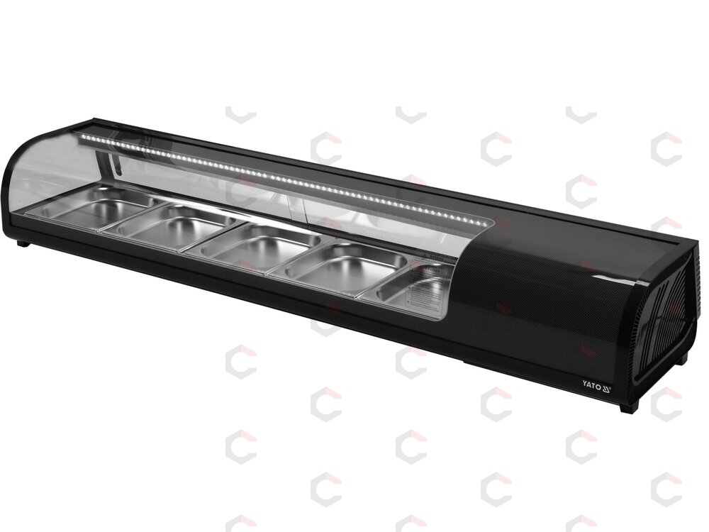 Šaldymo vitrina 5×GN 1/2 | 180 × 42,6 × 29,6 cm (YG-05005) 1 Šaldymo vitrina 5×GN 1/2 | 180 × 42,6 × 29,6 cm (YG-05005) 1