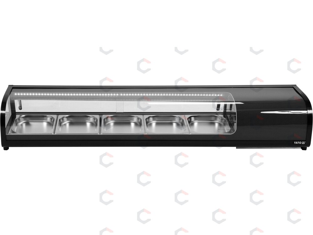 Šaldymo vitrina 5×GN 1/2 | 180 × 42,6 × 29,6 cm (YG-05005) 2 Šaldymo vitrina 5×GN 1/2 | 180 × 42,6 × 29,6 cm (YG-05005) 2