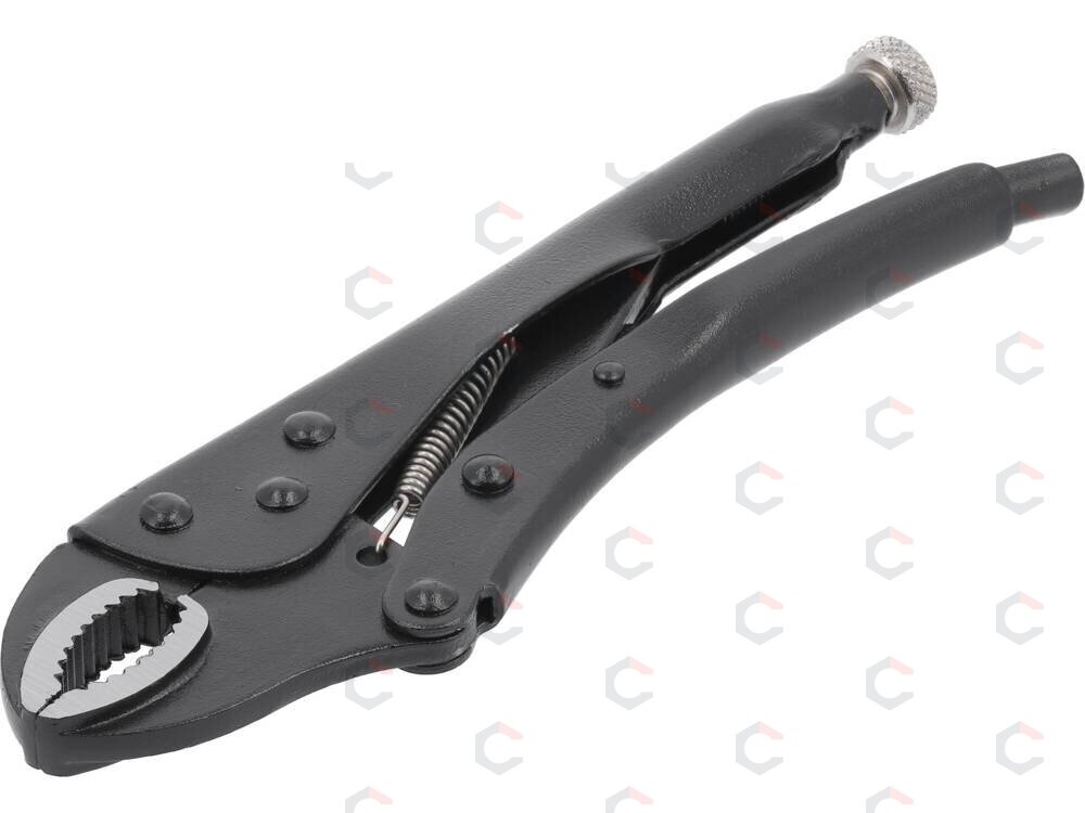 Replės fiksuojamos juodos | 250 mm (44102) Replės fiksuojamos juodos | 250 mm (44102)