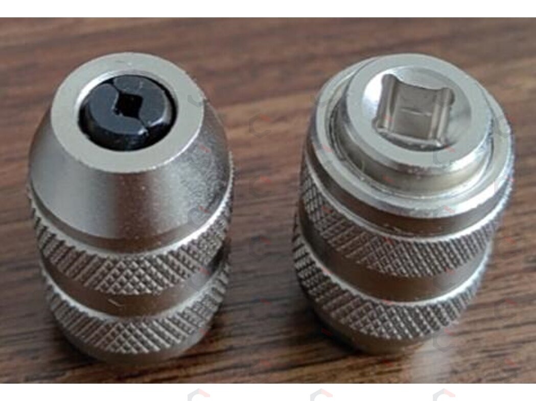 Reguliuojamas sriegiklio griebtuvas laikiklis | 1/4" pavara | M3–M8 (SK6582) 6 Reguliuojamas sriegiklio griebtuvas laikiklis | 1/4" pavara | M3–M8 (SK6582) 6