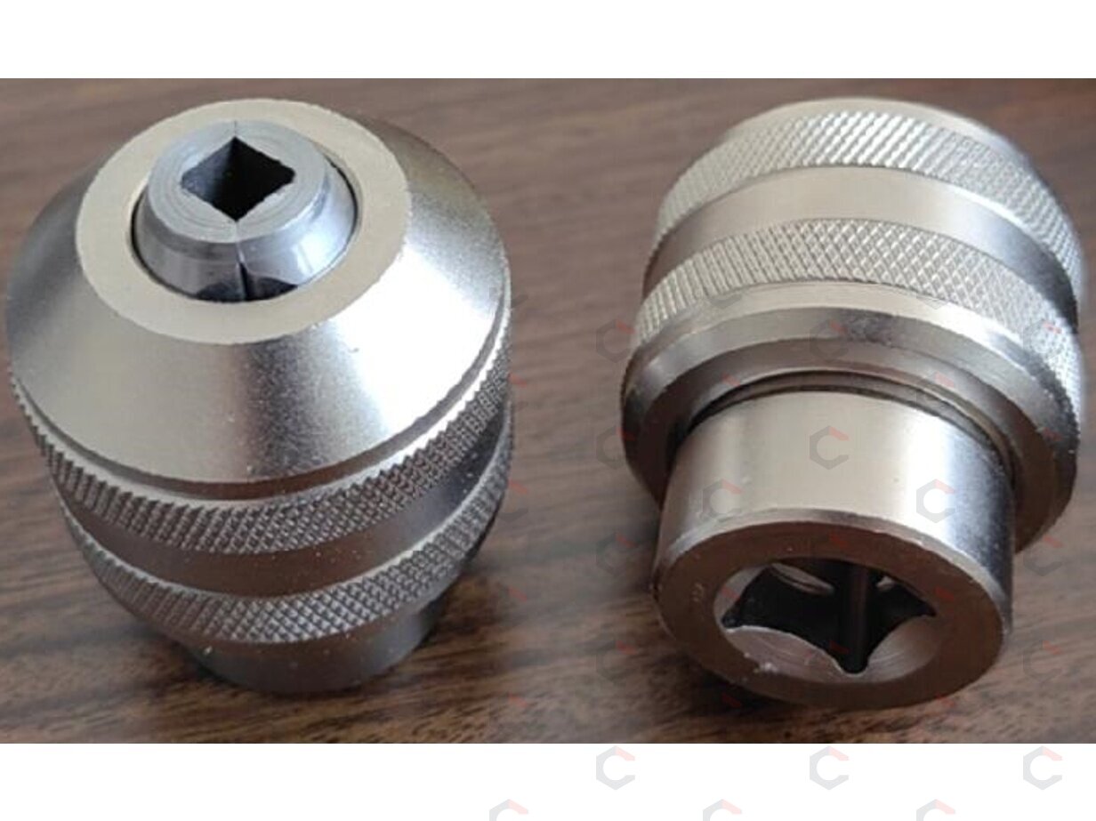 Reguliuojamas sriegiklio griebtuvas laikiklis | 1/2" pavara | M13–M19 (SK6585) 5 Reguliuojamas sriegiklio griebtuvas laikiklis | 1/2" pavara | M13–M19 (SK6585) 5