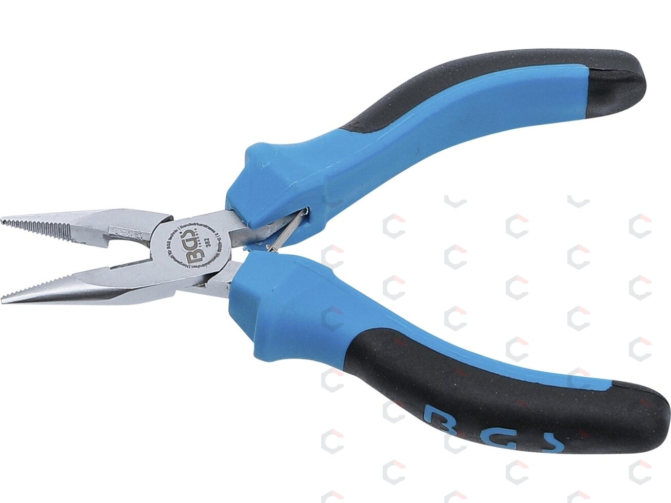 Replės precizinės | smailios tiesios | 130 mm (382) 2