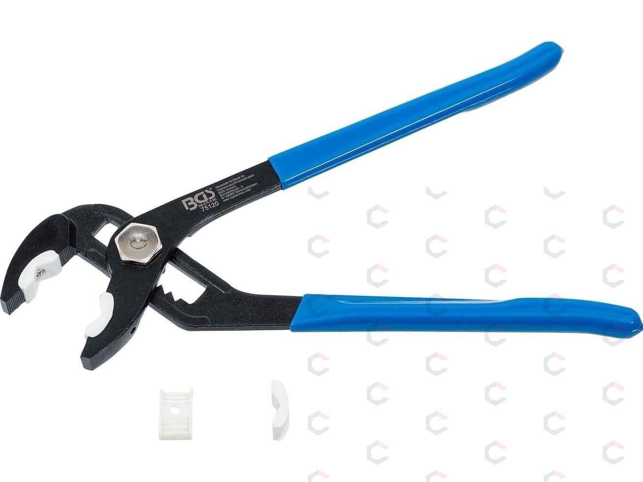 Replės santechninės | su plastikinėm apsaugom | 250 mm (75120) 2 Replės santechninės | su plastikinėm apsaugom | 250 mm (75120) 2