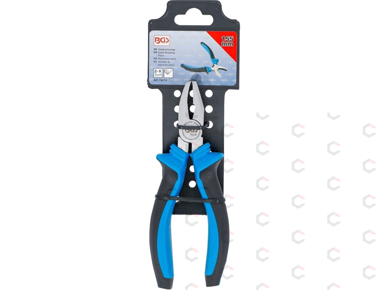 Replės stiklui | 155 mm (74278) 3 Replės stiklui | 155 mm (74278) 3