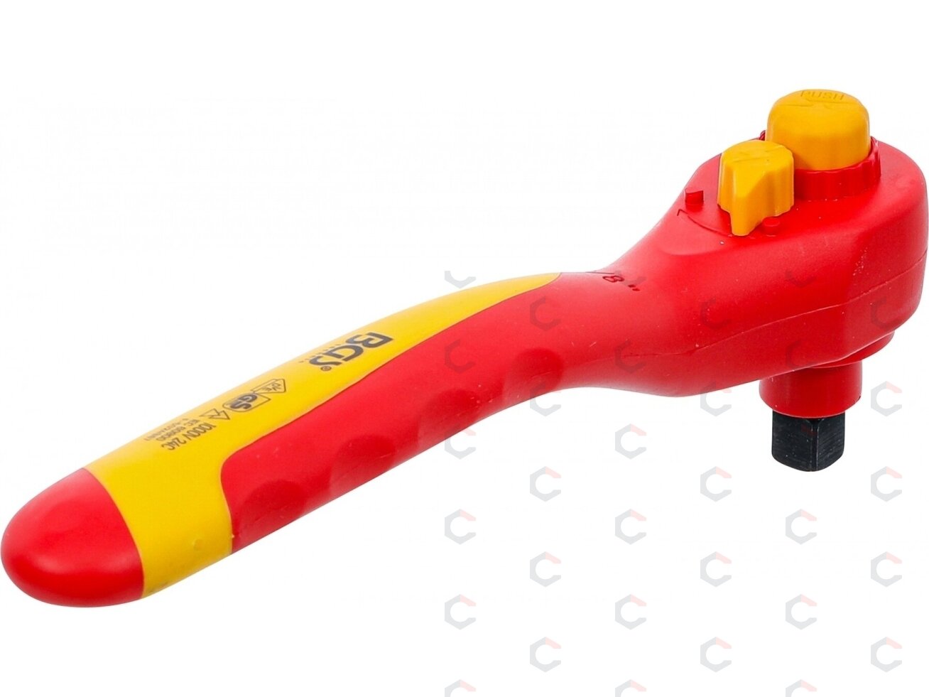 Reversinė terkšlė VDE | 10 mm (3/8") | 1000 V (625) 1 Reversinė terkšlė VDE | 10 mm (3/8") | 1000 V (625) 1