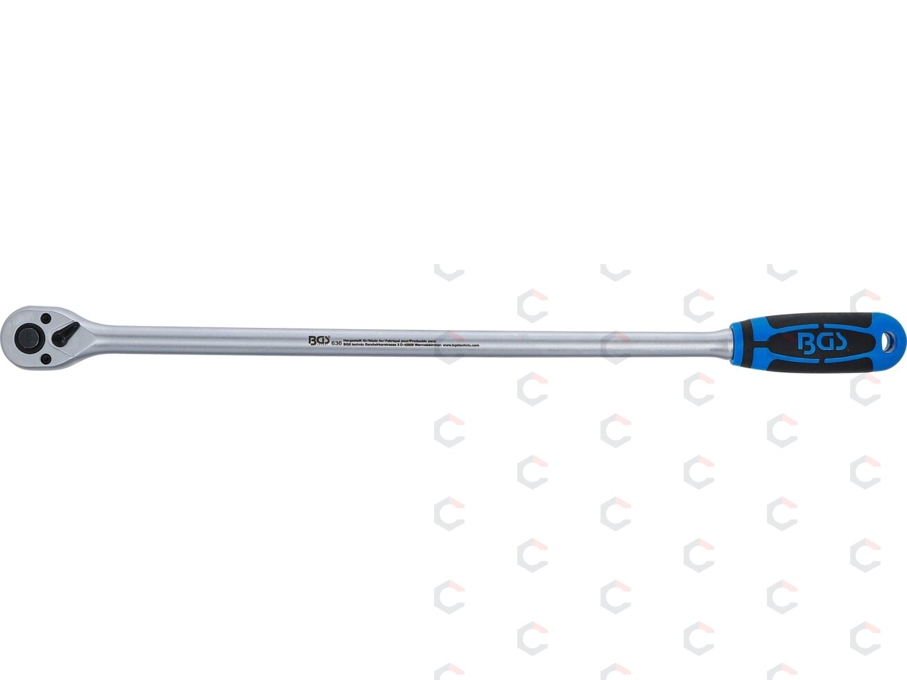 Reversinė terkšlė | ypač ilga | 10 mm (3/8") | 455 mm (636) 1 Reversinė terkšlė | ypač ilga | 10 mm (3/8") | 455 mm (636) 1