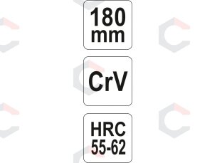 Replės šoninio kirpimo | sustiprintos Cr-V | 180 mm (YT-6612) 2 Replės šoninio kirpimo | sustiprintos Cr-V | 180 mm (YT-6612) 2
