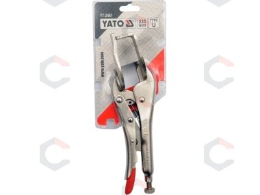 Replės suvirintojui fiksuojamos 225 mm tipas U (YT-2461) 3 Replės suvirintojui fiksuojamos 225 mm tipas U (YT-2461) 3