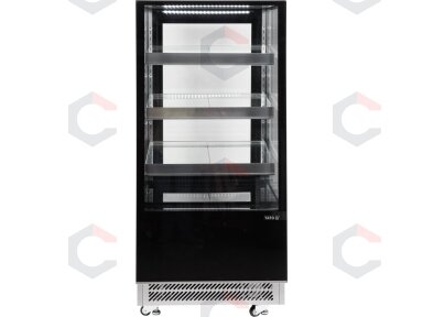 Šaldymo vitrina | 350 l | juoda (YG-05040) Šaldymo vitrina | 350 l | juoda (YG-05040)