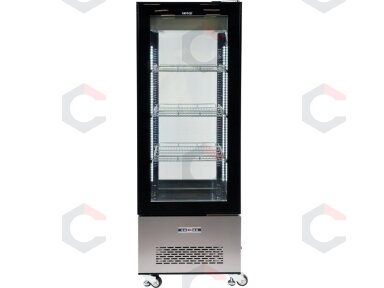 Šaldymo vitrina | 400 l | juoda (YG-05068) Šaldymo vitrina | 400 l | juoda (YG-05068)