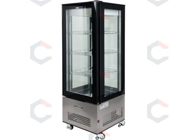 Šaldymo vitrina | 400 l | juoda (YG-05068) Šaldymo vitrina | 400 l | juoda (YG-05068)