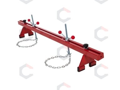 Reguliuojamas variklio laikiklis (traversas) XL | 750–1450 mm | 500 kg (SK3114)