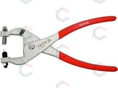 Replės apvalioms skylėms daryti | 240 mm (YT-51320) Replės apvalioms skylėms daryti | 240 mm (YT-51320)