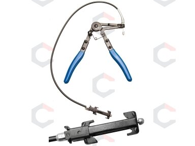 Replės aušinimo žarnų sąvaržoms – CLIC-R nuėmimui su Bowden trosu – 630 mm (8752) Replės aušinimo žarnų sąvaržoms – CLIC-R nuėmimui su Bowden trosu – 630 mm (8752)