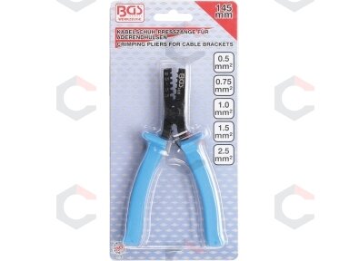 Replės elektrikui | kabelio galo įvorėms, 0,5 - 2,5 mm² (1428) Replės elektrikui | kabelio galo įvorėms, 0,5 - 2,5 mm² (1428)