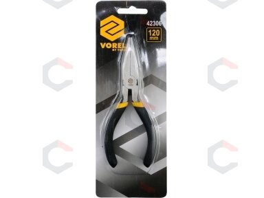 Replės precizinės plokščios | 120 mm (42306)