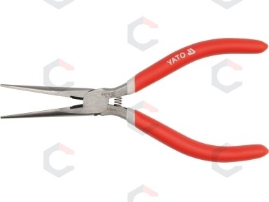 Replės precizinės smailios tiesios 150 mm (YT-1956)