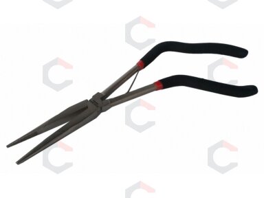 Replės tiesios lenktomis rankenomis Cr-V, 300 mm (RH0403)